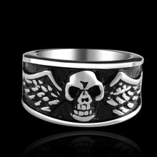 Maya stainless steel engagement ring skull fly wing men ring diy MAYAR 13 ELY