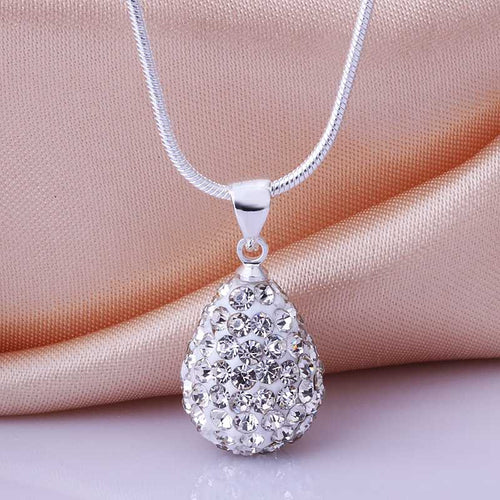 Shamballa pendants silver crystal patek men jewelry ELY