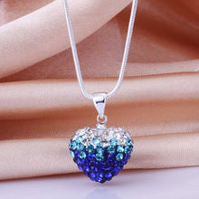 african beads choker necklace sapphire crystal collier plastron sport ELY