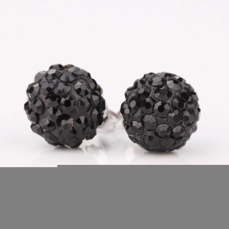 african beads earings jewelry black crystal stud cuff floating charms ELY