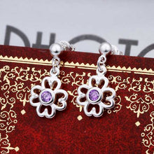 silver earing Flower drop oorbellen prices in euros 395 ELY