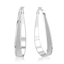 silver earing U Hoop hoop ear cuff love 2 1 ELY