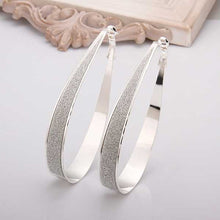 silver earing U Hoop hoop ear cuff love 2 1 ELY