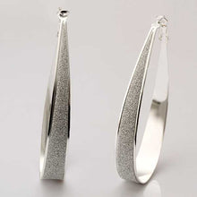 silver earing U Hoop hoop ear cuff love 2 1 ELY