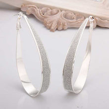 silver earing U Hoop hoop ear cuff love 2 1 ELY