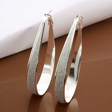 silver earing U Hoop hoop ear cuff love 2 1 ELY