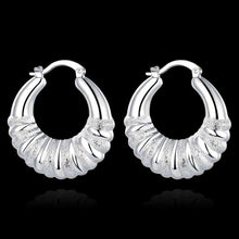 silver plated earrings Coil clip brincos de festa fine jewelry 7 4 ELY
