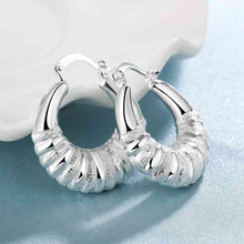 silver plated earrings Coil clip brincos de festa fine jewelry 7 4 ELY
