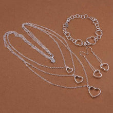 silver plated jewelry set african jewelry set bijouterie 68 ELY
