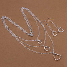 silver plated jewelry set african jewelry set bijouterie 68 ELY