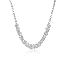 silver plated necklaces & pendants Sand Light Grape colar jewelry121 ELY