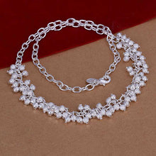 silver plated necklaces & pendants Sand Light Grape colar jewelry121 ELY