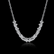 silver plated necklaces & pendants Sand Light Grape colar jewelry121 ELY