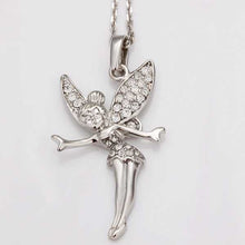 18k gold plated pendant necklace Angel wing colar vintage Personalized ELY