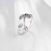 18k gold plated wedding ring Leaves sprout ring men sport ELY