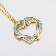 Austrian Crystal necklaces love set perfume women sport ELY