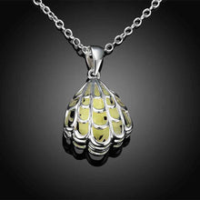 Glow in the Dark collar necklace Hollow fan collares populares jewerly accessories LUYN 6 ELY