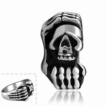 colar masculino stainless steel wedding rings skull Terror Laden ring men men jewelry MAYAR 6 ELY