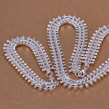 silver plated jewelry set Net ladder centipede bracelet african jewelry set diy 36 ELY