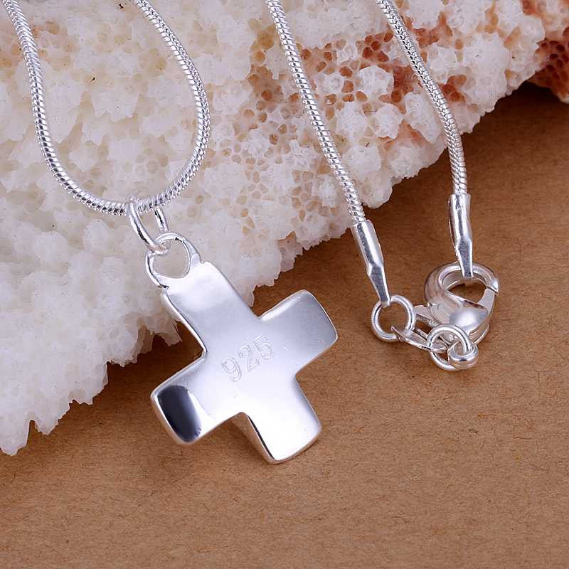 silver plated pendants Big wings Cross colares accessories HBP 12 ELY
