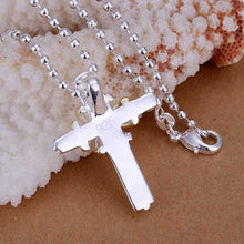 silver plated pendants Big wings Cross colares accessories HBP 12 ELY