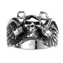 stainless steel wedding rings ghosts aliancas Jewelry European Style MAYAR 81 ELY
