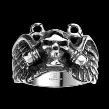 stainless steel wedding rings ghosts aliancas Jewelry European Style MAYAR 81 ELY