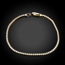 18K Gold Plating bracelets Twisted chain pulseiras ELY