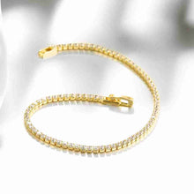 18K Gold Plating bracelets Twisted chain pulseiras ELY