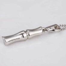 18K Gold Plating pendant necklace pierced Cylindrical patek ruby jewelry ELY