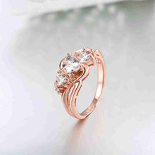 Austrian Crystal rings Set crystal wire anel bone ELY