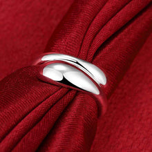 silver plated rings for men Dual Round ring men charms 12 ELY