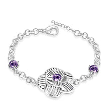 silver plated bracelets Insets pulseiras wedding decoration HBH 5 ELY