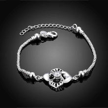 silver plated bracelets Insets pulseiras wedding decoration HBH 5 ELY