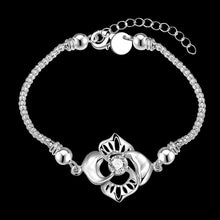 silver plated bracelets Insets pulseiras wedding decoration HBH 5 ELY