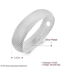 silver plated friendship bangle Big Web Women Wedding Bracelet jewerly accessories SMTB 28 ELY