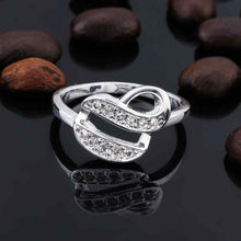 silver rings bean stone opal jewelry display 6 ELY