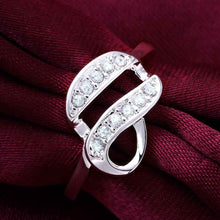 silver rings bean stone opal jewelry display 6 ELY