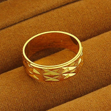18K Gold Plating rings casual flower anel masculino jewelry YHDR 14 ELY