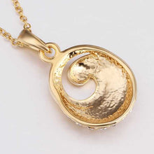 18K Gold Plating statement necklace golden whale maxi colar wedding jewelry234 ELY