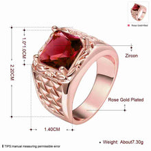 18k gold plated rings Hollow edge crystal package anel feminino Elegant ELY