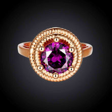 18k gold plated wedding rings insets sapphire opal men jewelry187 ELY