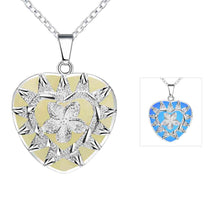 Glowing Luminous collar necklace Sea flower gargantilha3 9 ELY