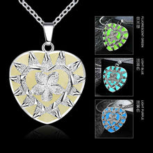 Glowing Luminous collar necklace Sea flower gargantilha3 9 ELY