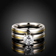 Men's Party Jewelry rings Cross grain crystal anillos bear jewellery TSGR 66 ELY