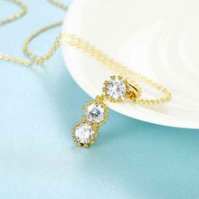 acessorios para mulher necklace women Three flower pendant collares collier plastron218 ELY