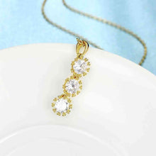 acessorios para mulher necklace women Three flower pendant collares collier plastron218 ELY