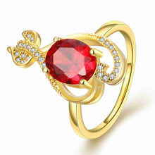 acessorios para mulher rings for men Hollow heart jewels men ring ruby jewelry161 ELY