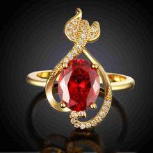 acessorios para mulher rings for men Hollow heart jewels men ring ruby jewelry161 ELY