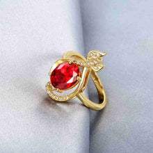 acessorios para mulher rings for men Hollow heart jewels men ring ruby jewelry161 ELY